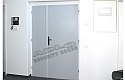ADLO - branddør KASTO, dobbeltdør, grå, 120 x 205 cm, set indefra