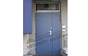 ADLO - sikkerhedsdør TEJEN M4, dobbeltdør malet, med dørvindue
