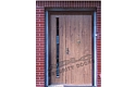 ADLO - Sikkerhedsdør TEDUO, med atypisk dørvindue og dørhammere