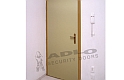 ADLO - Sikkerhedsdør ADUO, to-farvet dørkarm