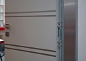 ADLO - Sikkerhedsdør ADUO, liste design LPA rustfri, Termo dørkarme rustfri