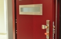 ADLO - Sikkerhedsdør ZENIT, NOBLESSE Gloria 004, Termo triple sikkerhedsglas, identisk overflade på dør og karm