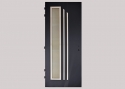 Glas PS 370 Stopsol - bronze, liste LP-Rustfrit, overflade RAL 7015, Termo 